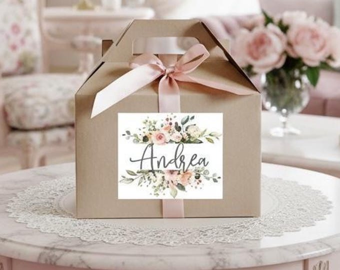 Bridesmaid Proposal Box, Personalized Will You Be My Bridesmaid Gift Box, Bridal Shower Box, Personalized Bridesmaid Proposal Box