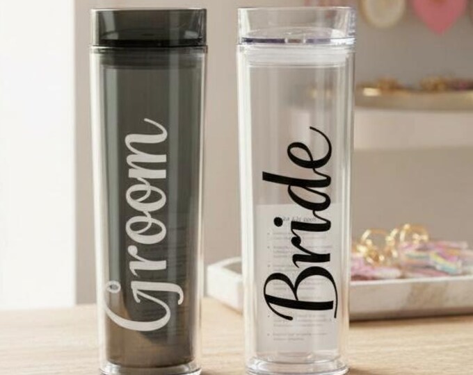 Wedding cups, couple cups