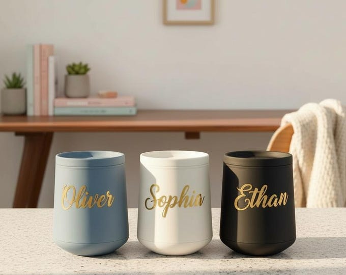 Personalized Wine Tumbler, Bridesmaid Gift, Bridesmaid Proposal, Personalized Wine Glass, Custom Wine Glass, Bridal Party Gift Idea