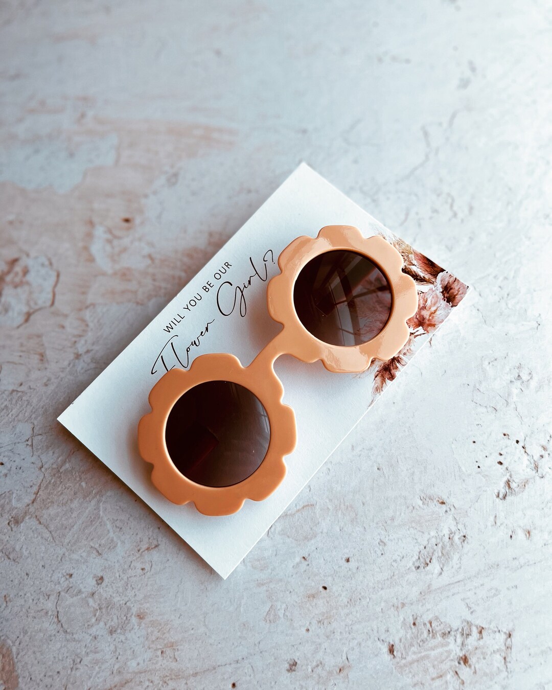 Flower Girl Sunglasses Flower Shaped Sunglasses for Girls Flower Girl