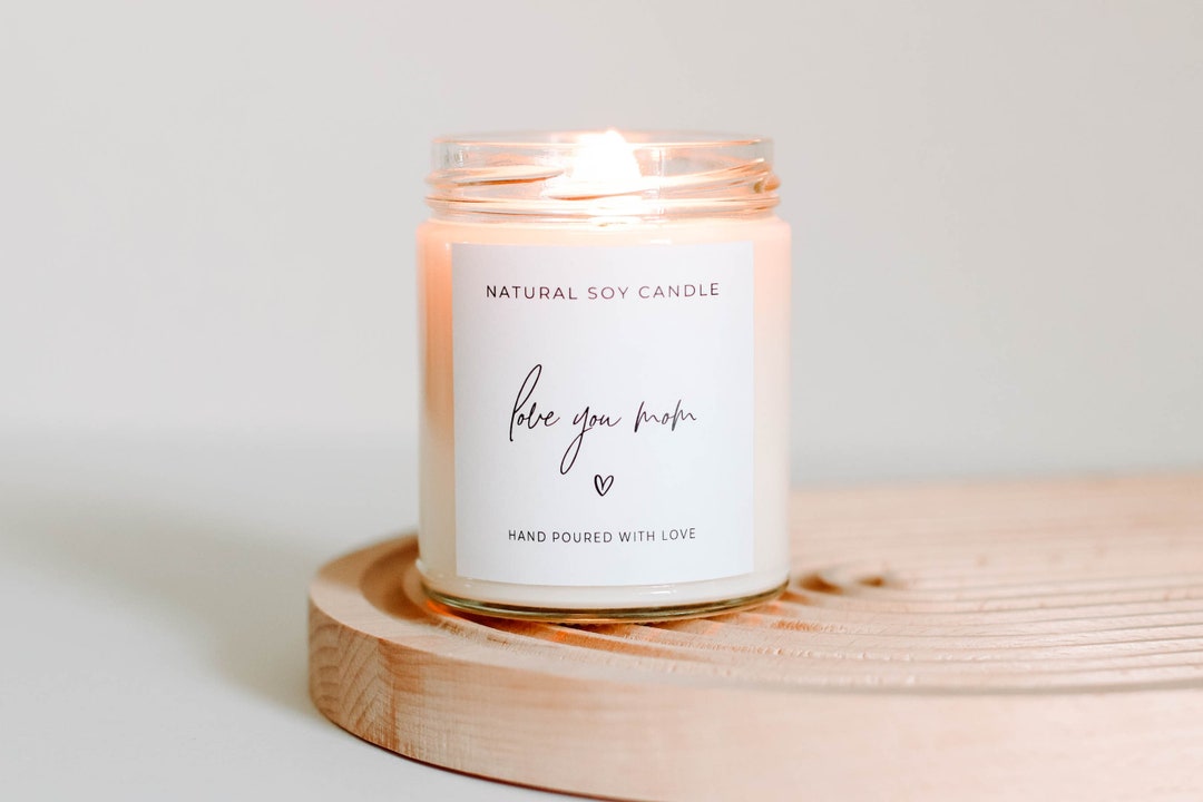 Best Mom Ever Candle Best Mom Ever Gift Mother's Day Gift Mom Candle Etsy