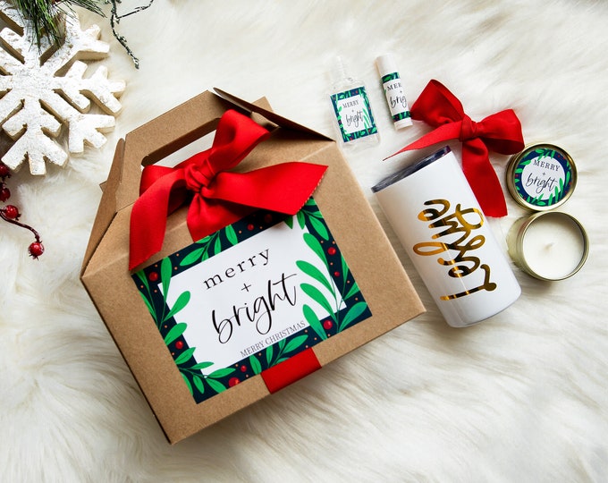 Christmas gift, long distance Christmas gift, Christmas gift set, Christmas party gift,  Personalized Christmas gift