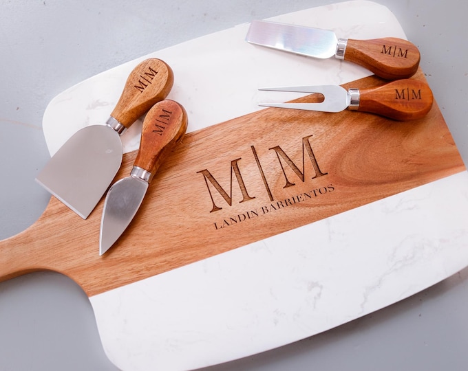 Realtor closing gift, cheese board gift, realtor cutting board gift, realtor clown gift, house warming gift, new house gift set, couple gift