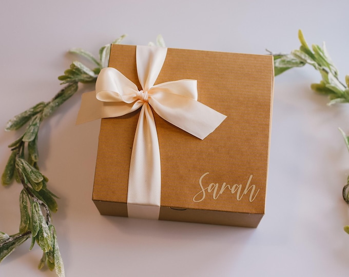 Bridesmaid proposal Gift Boxes, Personalized Empty Gift Boxes, Will you be my bridesmaid, Wedding Favor Boxes, bridesmaid box empty, custom