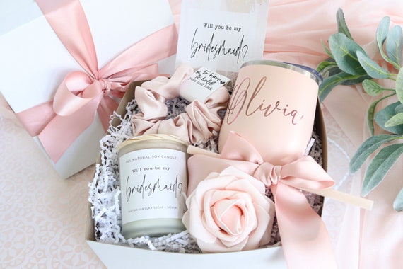 Personalized Gifts Bridesmaids  Bridesmaids Proposal Gifts - Party &  Holiday Diy Decorations - Aliexpress