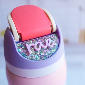 Personalized Owala Name Plate, Owala FreeSip Lid Topper, Custom Owala Tumbler Tag, Owala name plate,