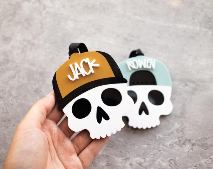 Custom Halloween Tag, Halloween Basket Filler, Trick or Treat, Halloween Tag for boys, Halloween Basket Name Tag, Halloween Candy Basket Tag