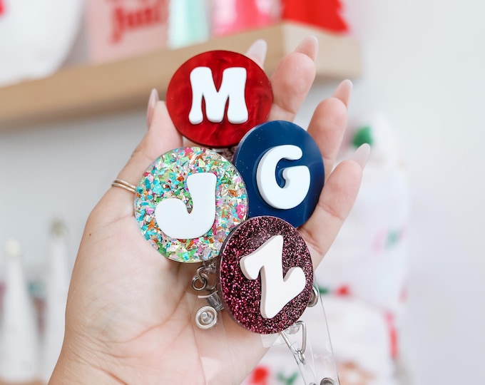 Men badge reel, retractable badge reel, Custom Badge Reel, Nurse Badge Reel, Personalized ID Holder, Teacher Badge Reel, Personalized Badge