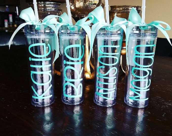 Personalized Tumbler, Bridesmaid Gift, Gift, Team Gift, Tumbler, Personalized Tumbler, Personalized Cup, personalized water bottle