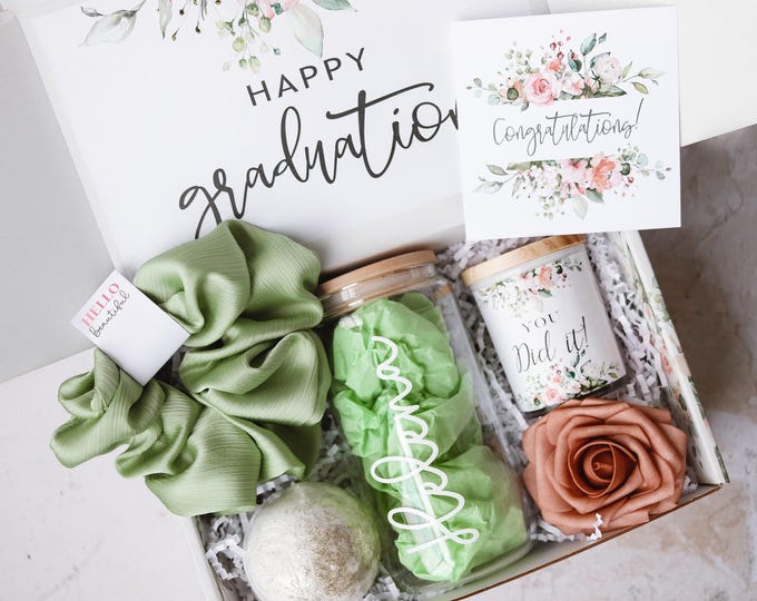 Graduation gifts, Graduation box for her, gift for graduation, graduation gift, college graduation gift, high school graduation gift box