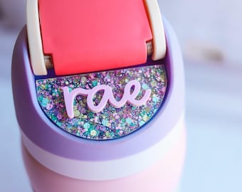 Personalized Owala Name Plate, Owala FreeSip Lid Topper, Custom Owala Tumbler Tag, Owala name plate,