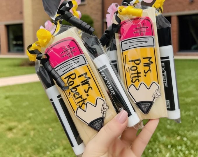 Personalized Teacher Gift Dry Erase Marker, Custom Name Teacher Appreciation Gift, Back to School Gift, End of Year Teacher Gift