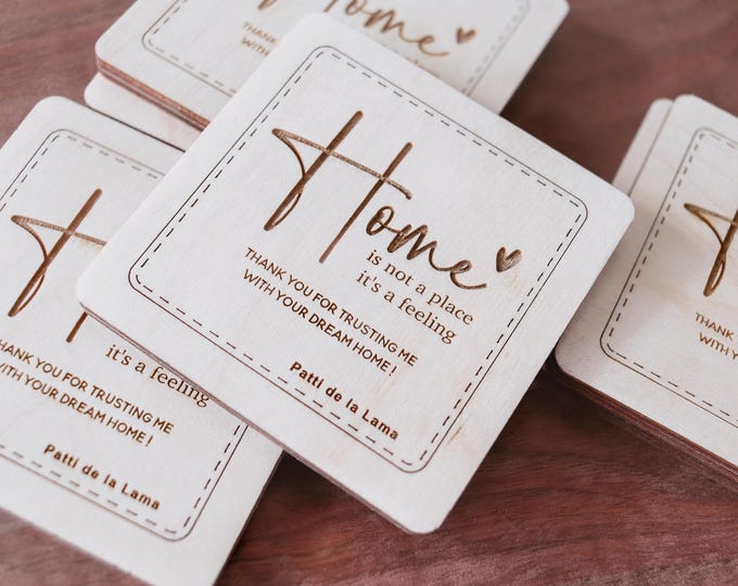 Realtor closing gift, realtor coaster, new home owner gift, closing gift for realtors, closing gift for buyers, closing client gift, coaster