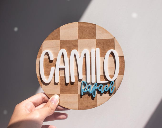 Nursery Sign, Welcome Baby Name Sign, Hospital Name Sign, Baby Announcement Sign, Nursery Decor