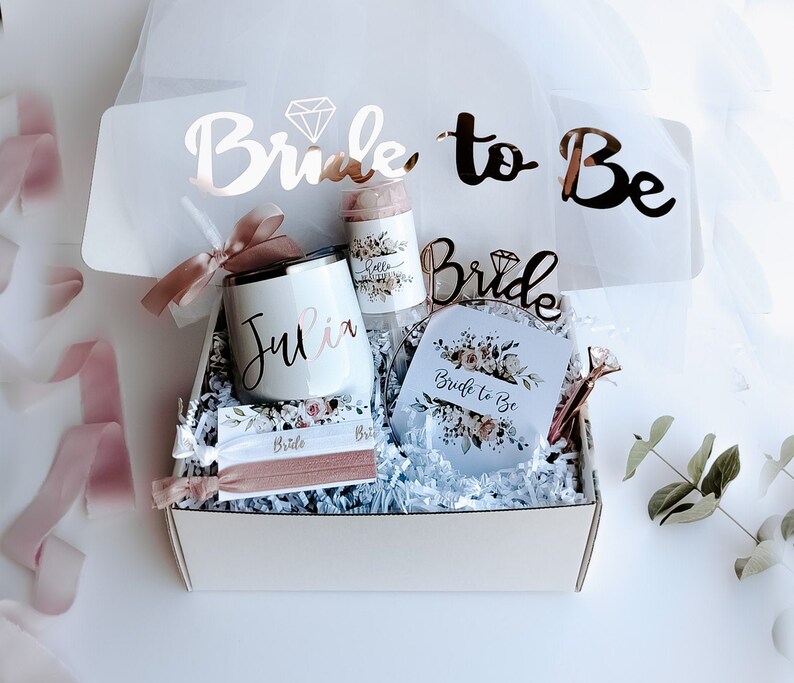 Bride to Be Box Fiance Gift Engagement Gift Bridal Shower Etsy