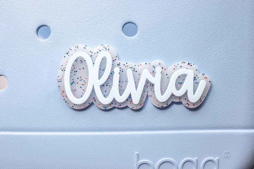 Bogg Bag Accessories, Bogg Bag Charm, Bogg Bag Tag, Customizable Name ...