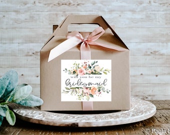 Personalized Gable Box - Great gift box for bridesmaids, groomsmen, bachelorette parties, destination weddings, girls weekends, anything