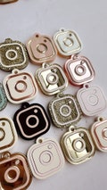 Instagram Smart NFC keychain for social media | tap and follow | digital business card | payment link | cash app | facebook | link tree
