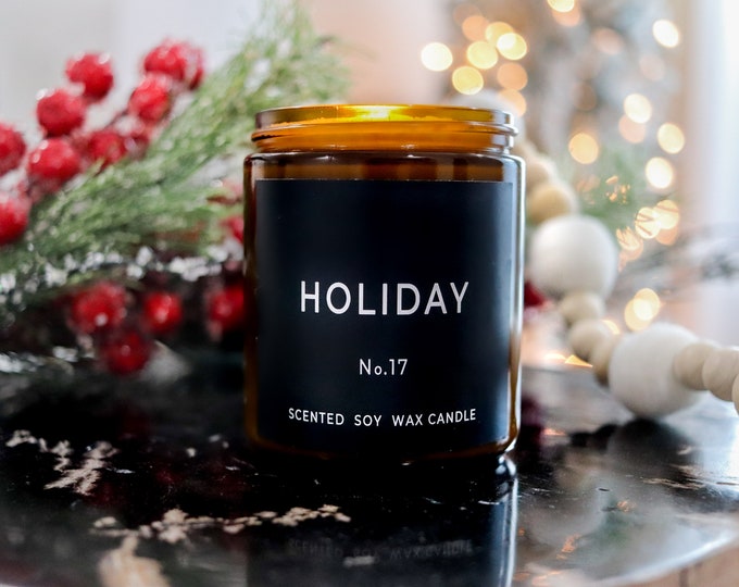 Soy Candle, Candle gift, soy candle gift, christmas candle, christmas candle gift