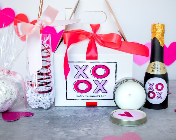 Valentines gift box set, galentines gift box set, friendship celebration gift, teacher gift, best friend gift, wife gift, selfceare gift box