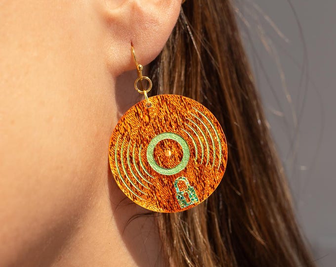 Showgirl Earrings, Disco Earrings, Showgirl Merch, Concert Accessories