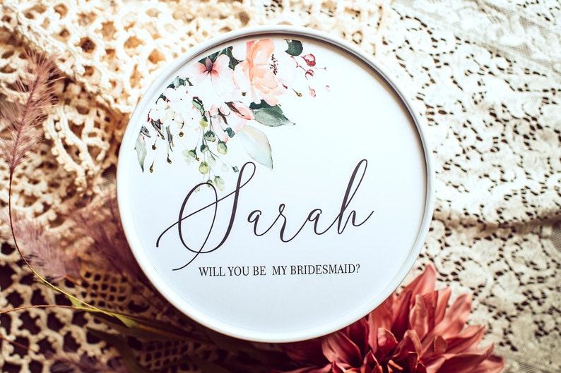 Will You Be My Bridesmaid Proposal Box Will You Be My Bridesmaid Box I cant say I do without you Bridesmaid Proposal Box image 6