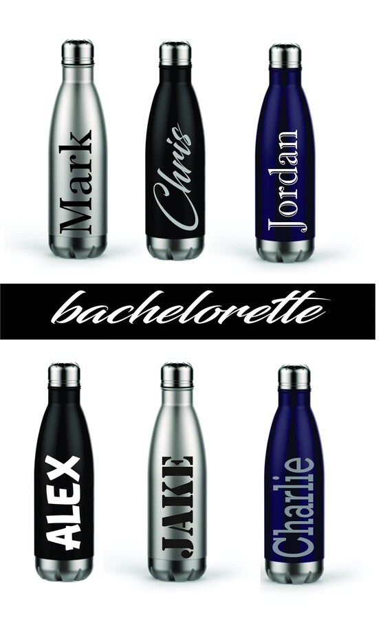 kids gift personalized stainless steel water bottles etsy