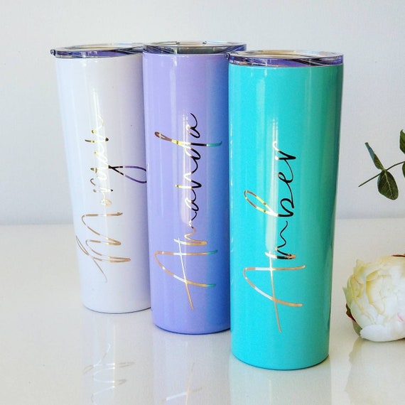 Custom Name Tumbler Personalized Tumbler Stainless Steel Etsy