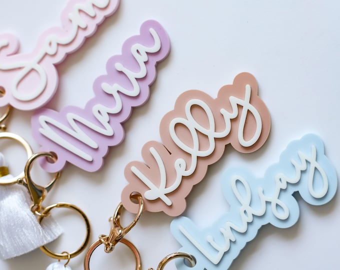 name tags, Personalized keychain for woman, custom name tag, gift tag, keychain, Personalized, s tags