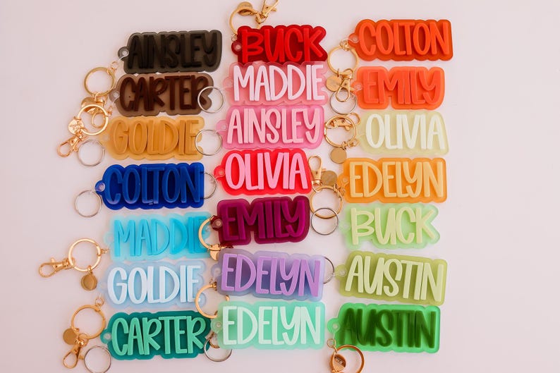 Backpack Personalized Name Tag | Back to school | Backpack Name Tag | Name Keychain for kids | Diaper Bag Tag | Lunch Box Name Tag for boys image 9