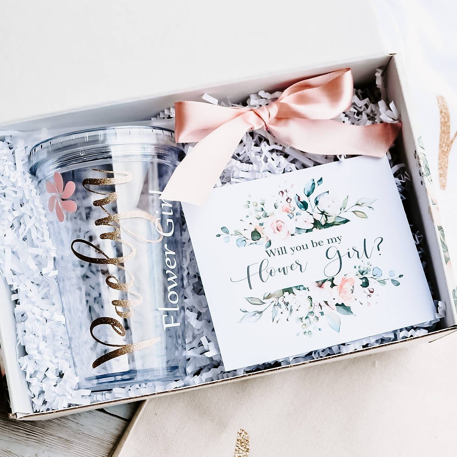 Flower girl gift bag ideas sales