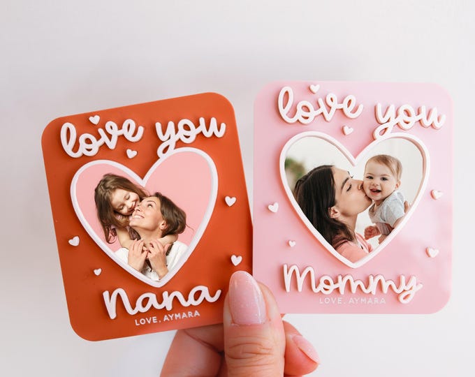Mother's Day Magnets, Mother's Day Car Visor Decor, car visor photo clip, best gift for mom, new mom gift, mothers day picture frame, mom