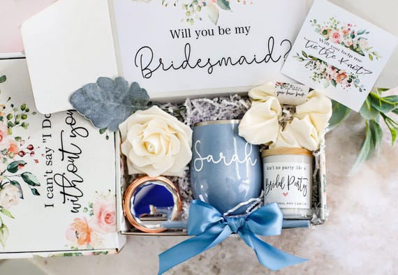 Custom Will You Be My Bridesmaid Gift Personalized Wedding Custom ...