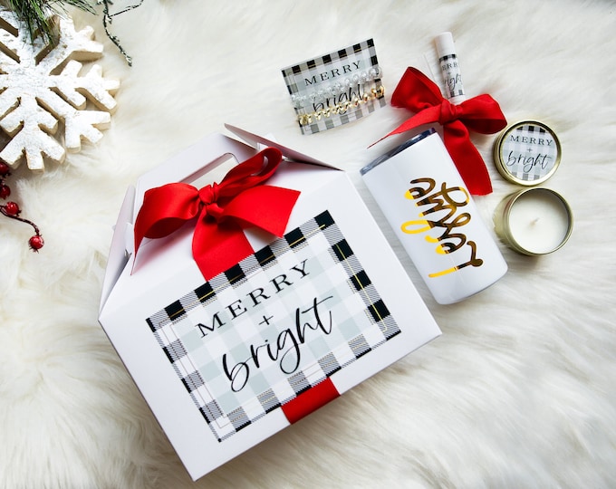 Christmas Box, Christmas gift, long distance Christmas gift, Christmas gift set, Christmas party gift,  Personalized Christmas gift
