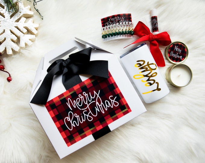 Christmas Box, Christmas gift, long distance Christmas gift, Christmas gift set, Christmas party gift,  Personalized Christmas gift