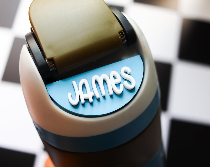 Personalized Owala Name Plate Boy | Owala Name Plate boys | Owala FreeSip Lid Topper | Custom Name Owala Tumbler Tag | Water Bottle Topper