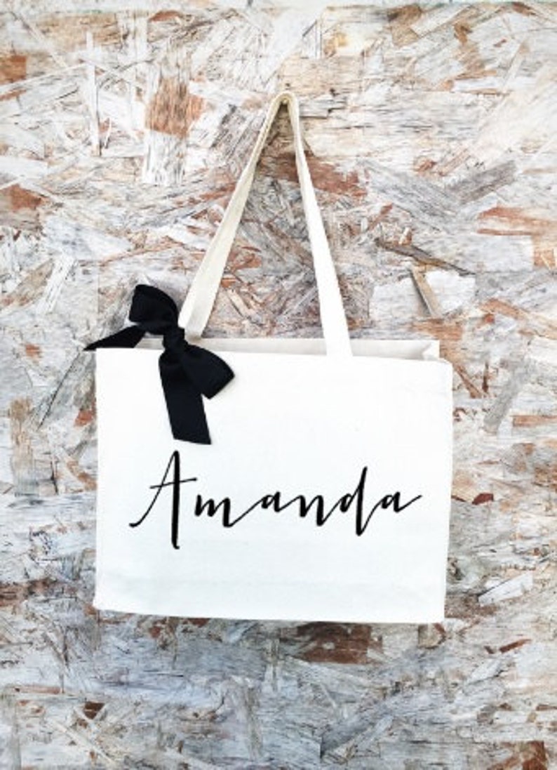 Bridesmaid Tote Bride tote Destination wedding gift Wifey Bridesmaid Gift Bridesmaid Gift Idea Bridesmaid Bag Bride Team tote
