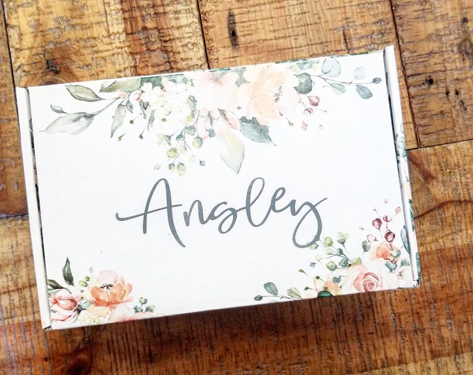 Bridesmaid proposal box only. Bridesmaid box. Gift Box.  Box. Kraft Gift Box. Christmas Gift Box. Custom Gift Box