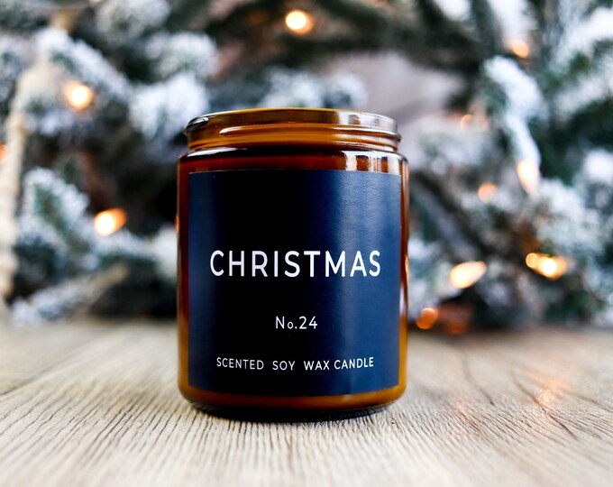 Soy Candle, Candle gift, soy candle gift, christmas candle, christmas candle gift