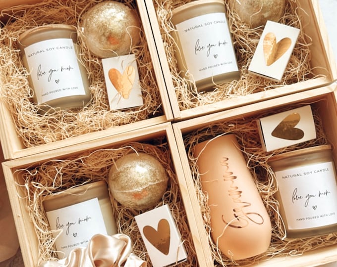 Self care gift set, welcome home set, thank you gift, Mother's Day relaxation set, bath and body gift, relax bath kit, self-care home