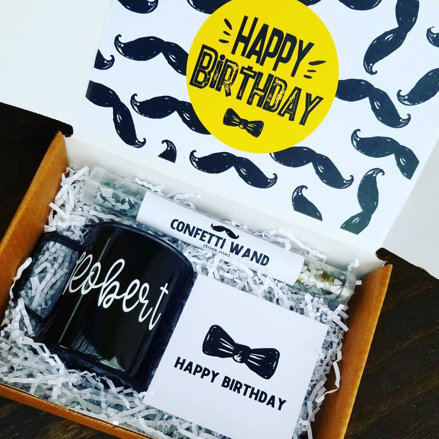 Birthday gift box Mens birthday gift Birthday day Gift for Etsy
