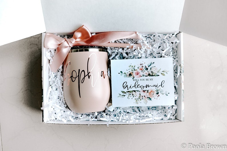 Will You Be My Bridesmaid Proposal Box Will You Be My Bridesmaid Box Will You Be My Bridesmaid Gift Box Bridesmaid Proposal Box 