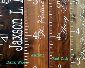 Wooden height chart, growth chart, kids height chart, family height chart, wooden growth chart children height chart children