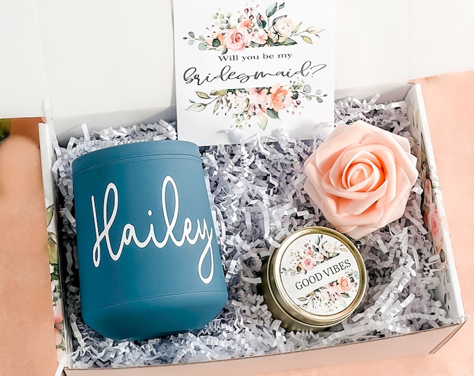 Bridesmaid Proposal Box, I can't say I do without you, Maid of Honor Proposal, Bridal Party Gift, Will You Be My Bridesmaid box,Bachelorette