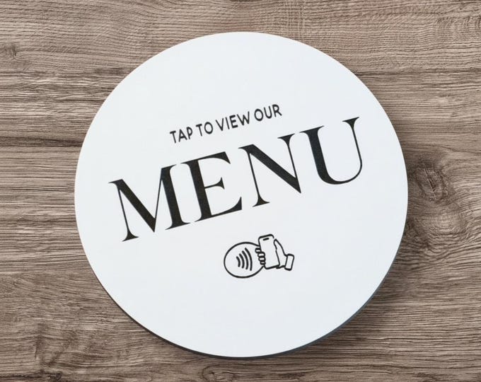 Tap to view our menu, NFC menu, Tap to pay, Smart NFC for restaurants, Contactless Menu for Restaurant, Hotel, Bar, Google Reviews