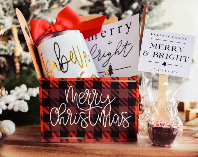 Coffee Mug Gift, Coffee Cup Gift, Christmas Box, Christmas gift set, christmas gift box, Personalize Wine Tumbler gift for her  Gift for him