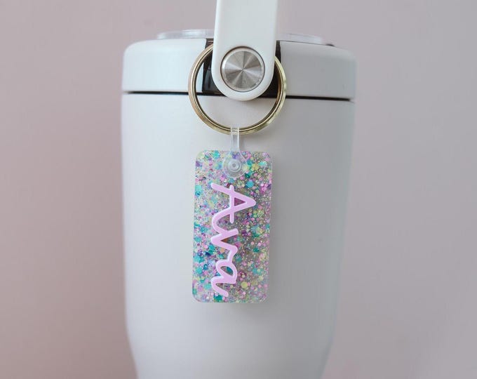 Brumate Name tag, Water bottle name tag, Tumbler keychain,  Water Bottle keychain | Custom Owala Name tag