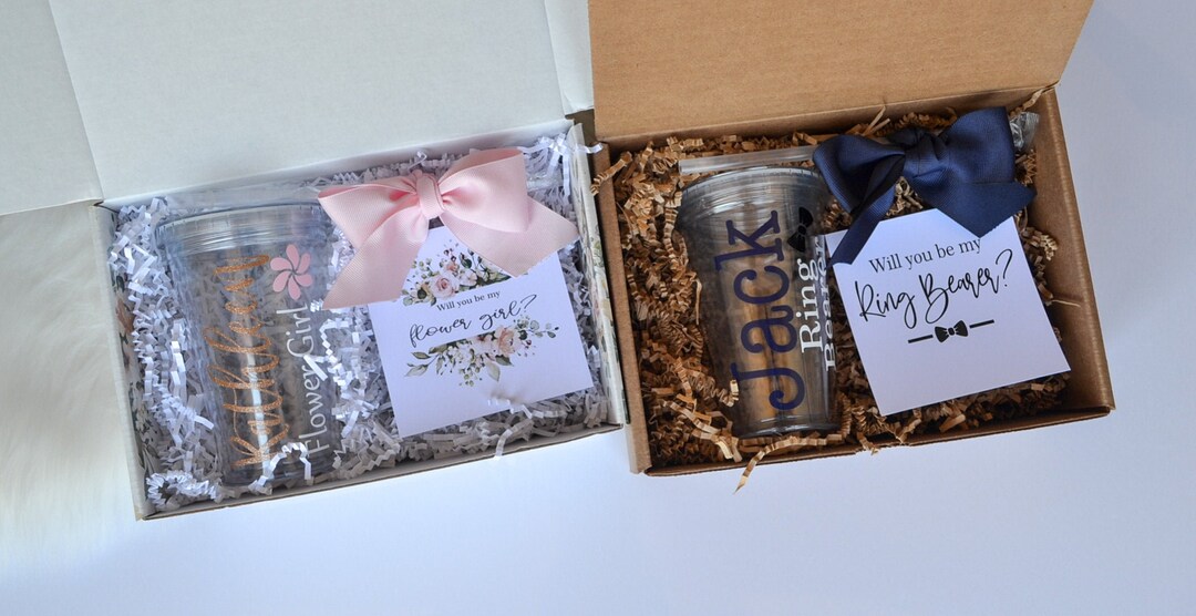 Ring Bearer Gift Box Set, Ring Bearer Box, Ring Security Gift Box