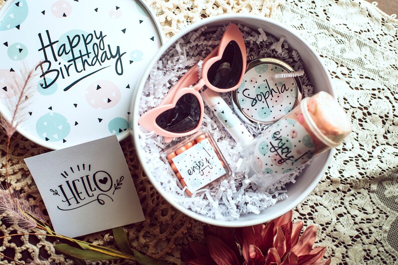 Girl Birthday Gift Box Birthday Gift Daughter Birthday Gift Etsy