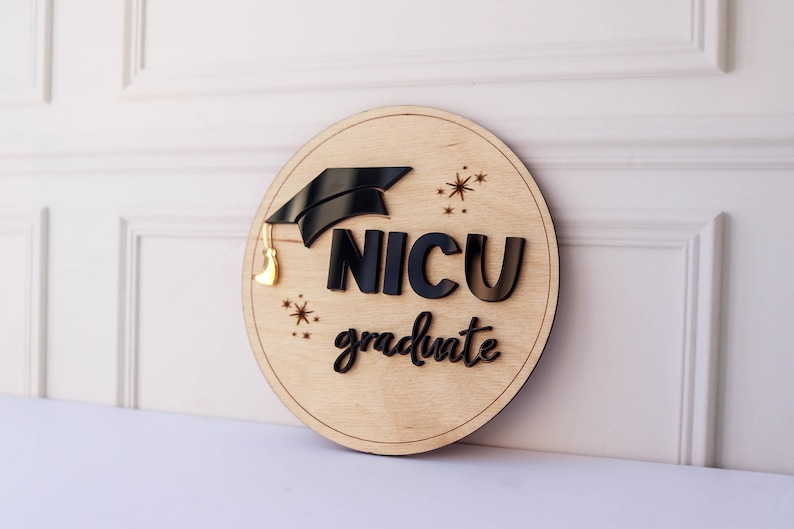 Nicu Grad Sign NICU Graduate Sign, I'm a NICU Grad Sign for Hospital, Nicu Warrior ...